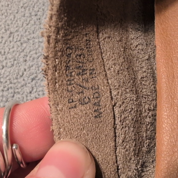 Lucky Brand, beige loafers, size 6.5 - Picture 3 of 4